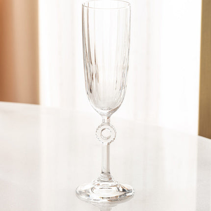 Lavinia 4-Piece Lead-Free Champagne Glasses Set