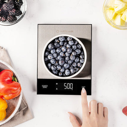 KS205S-ME NutriCook Kitchen Scale - Stainless Steel