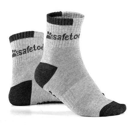 Crew Socks 5-Pack From Safetoe Bamboo Cotton Comfort | W-001-5P