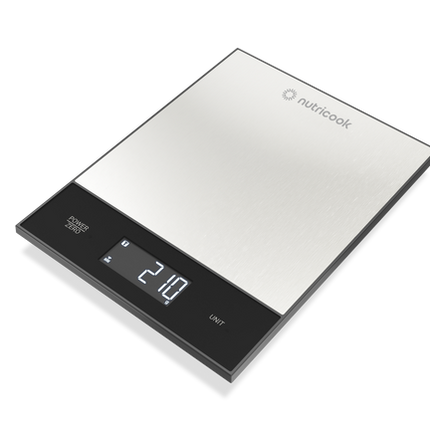 KS205S-ME NutriCook Kitchen Scale - Stainless Steel
