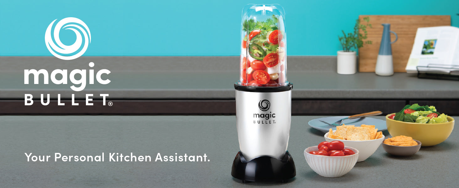 Nutribullet Magic Bullet | 400W Motor | Silver + free plastic cups Nutribullet Magic Bullet | 400W Motor | Silver + free plastic cups