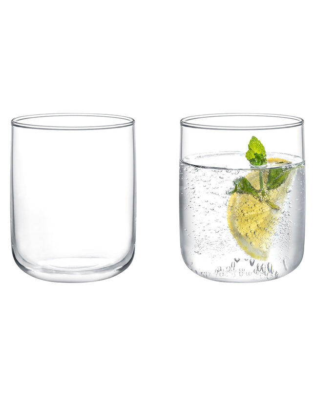 Musette 4-Piece Water Glass Set - Shimmering Design