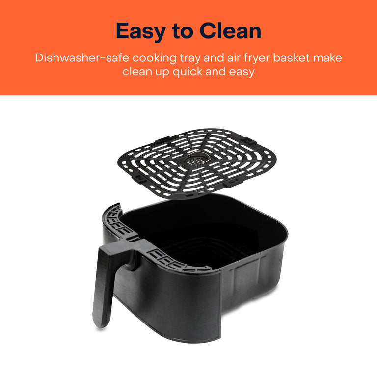 قلاية هوائية NUTRICOOK Air Fryer 2 | سعة 5.5 لتر | تقنية SmartTemp - أسود قلاية هوائية NUTRICOOK Air Fryer 2 | سعة 5.5 لتر | تقنية SmartTemp - أسود