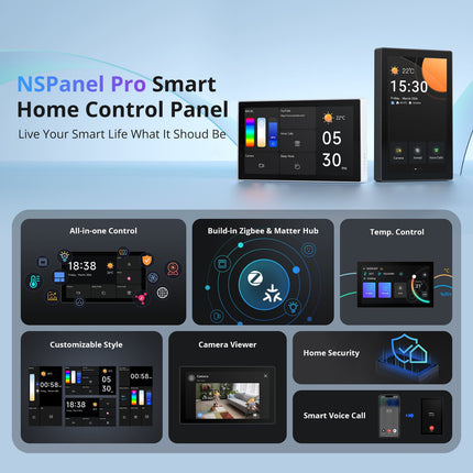 NSPanel120PB SONOFF NSPanel Pro Smart Home Control Panel-120 Type