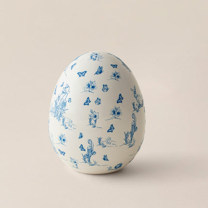Shellby Coastal Trinket Dish - Blue & White Dolomite