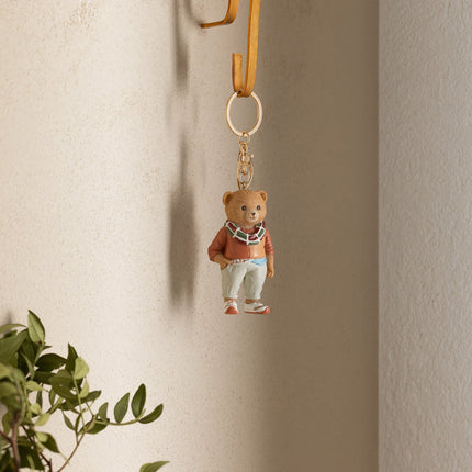 Pour Bear Keychain - Salmon | Cute Daily Accessory