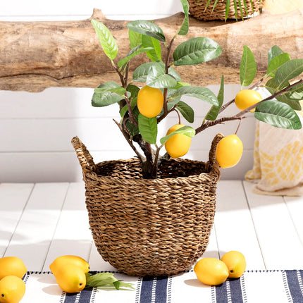 Dorise Medium Wicker Basket - Natural Storage