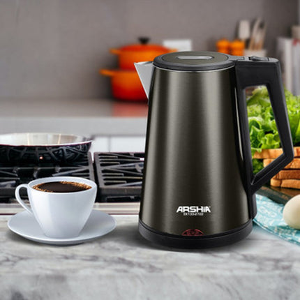 2722ArshiaElectric Kettle 1.7L From Arshia Stainless Steel | EK133-2722