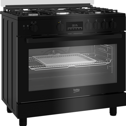10.10.33.0022BekoBGGR 11225 GB: Freestanding Cooker (Fan-assisted Gas, 90 cm)