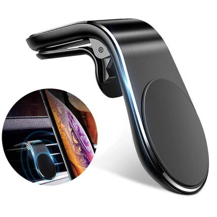LENYES CR93 Magnetic Car Phone Holder _ Black