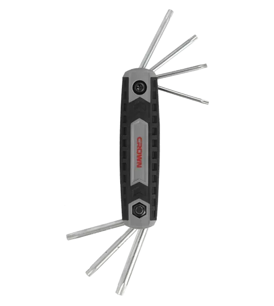 Crown 8pcs Foldable Hex Key Set | CPHOF-HMAX08 Crown 8pcs Foldable Hex Key Set | CPHOF-HMAX08