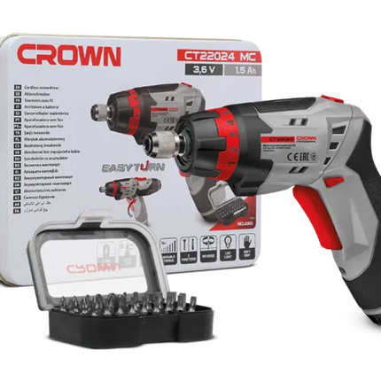 CROWN Cordless Screwdriver 3.6V | CT22024