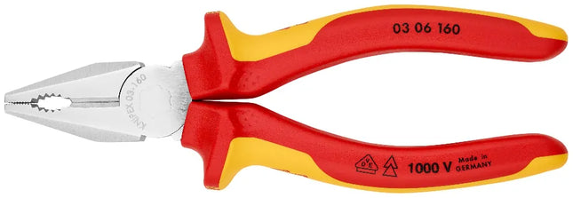 Knipex Insulated Combination Pliers 6" | 03 06 160