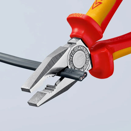 Knipex Insulated Combination Pliers 8" | 03 06 200