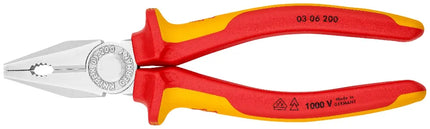 Knipex Insulated Combination Pliers 8" | 03 06 200