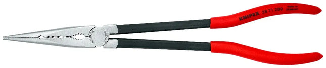 Knipex Long Reach Needle Nose Pliers with Transverse Profiles 280mm | 28 71 280