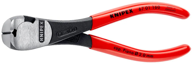 Knipex 6 High Leverage End Cutting Nipper | 67 01 160