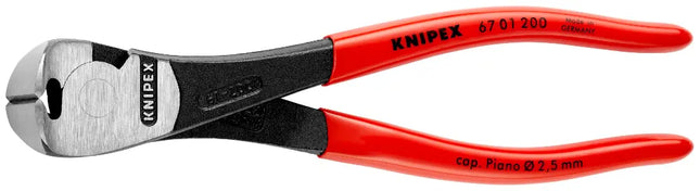 Knipex High Leverage End Cutting Nippers 200mm | 67 01 200
