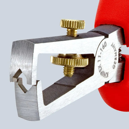 Knipex Insulation Stripper with Opening Spring 160mm | 11 01 160