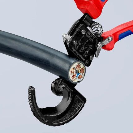 KNIPEX Cable Cutter | Ratchet Action 250mm | 95 31 250
