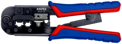Knipex Crimping Pliers for Western Plugs 190mm | 97 51 10