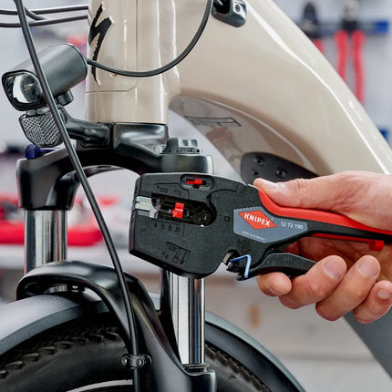 KNIPEX NexStrip® Multi-Tool for Electricians 190mm | 12 72 190