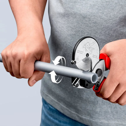 Knipex Pipe Cutter for Composite and Plastic Pipes 210mm | 90 25 25