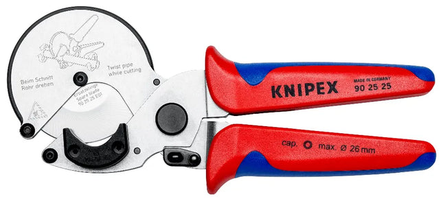 Knipex Pipe Cutter for Composite and Plastic Pipes 210mm | 90 25 25