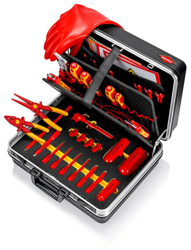 KNIPEX Tool Case "Basic" E-Mobility 35pcs | 00 21 05 EV