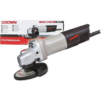 Crown 4" Angle Grinder 650W | CT13559-100