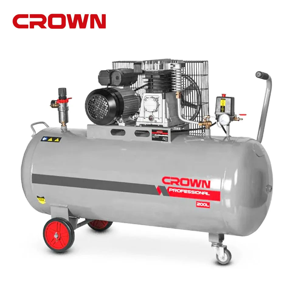 Crown Belt-Driven Air Compressor 200L | CT36032 Crown Belt-Driven Air Compressor 200L | CT36032