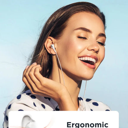 Joyroom Half In-Ear Wired Earphones | JR-EW05
