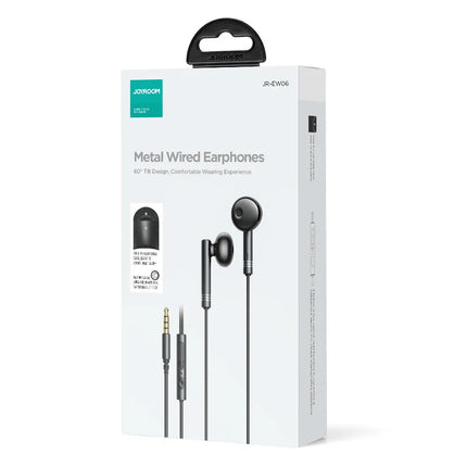 Joyroom Half In-Ear Metal Wired Earbuds | JR-EW06