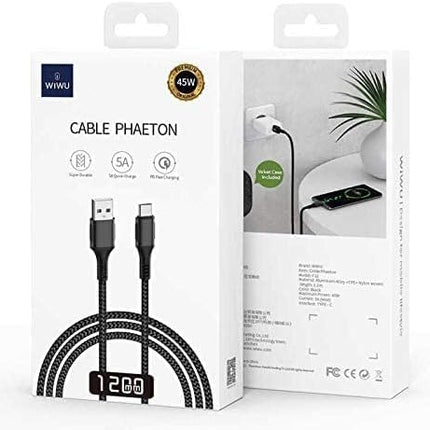 USB-A to USB-C Fast Charging Cable