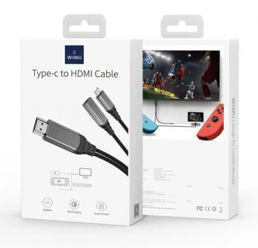 كابل من النوع C إلى HDMI كابل من النوع C إلى HDMI