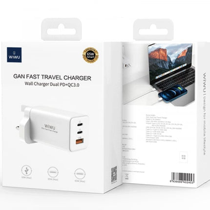 3-in-1 65W GaN Fast Travel Charger