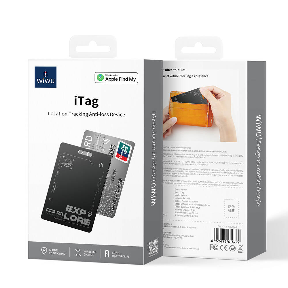 جهاز تعقب البطاقات الذكية iTag جهاز تعقب البطاقات الذكية iTag