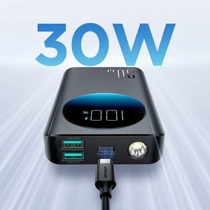 JOYROOM 30W Fast Charging Power Bank 10,000mAh | JR-PBF01