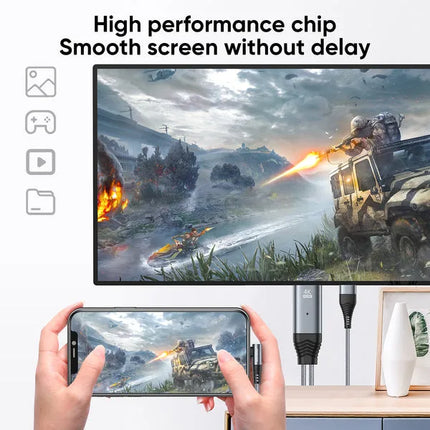 كابل تحويل لايتنينغ إلى HDMI بدقة 4K بطول 3 متر جوي روم | SY-35L1