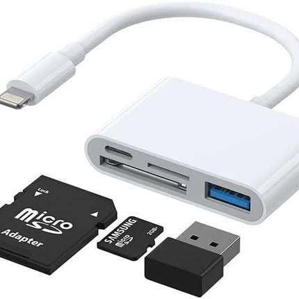 قارئ بطاقات OTG من لايتنينغ إلى USB جوي روم | S-H142