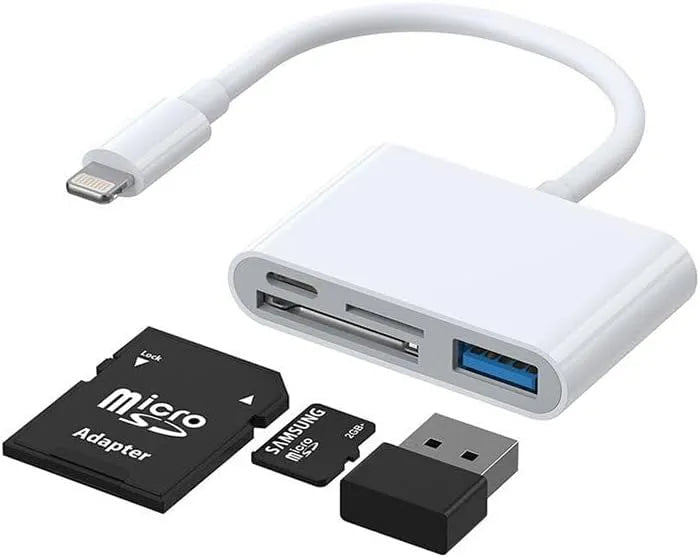 قارئ بطاقات OTG من لايتنينغ إلى USB جوي روم | S-H142 قارئ بطاقات OTG من لايتنينغ إلى USB جوي روم | S-H142