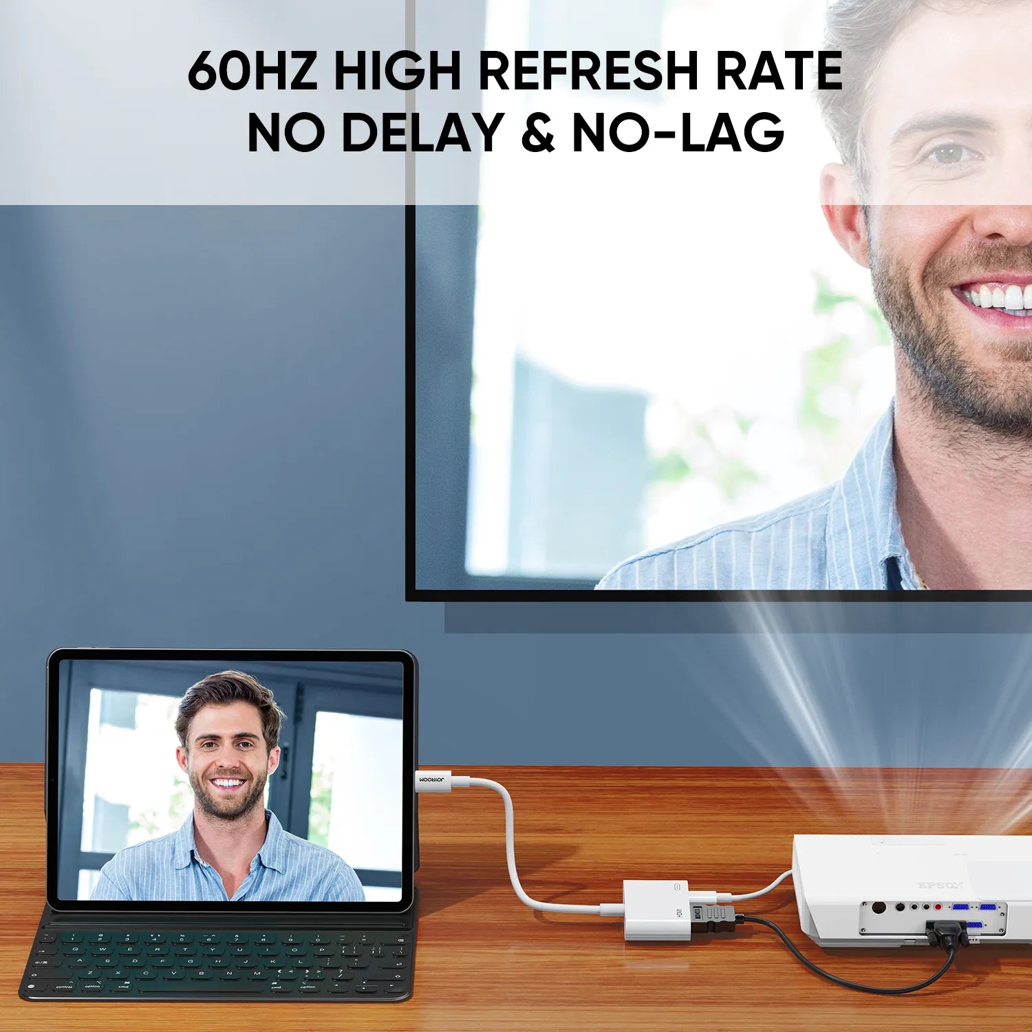 ادابتر من لايتنينغ إلى HDMI جوي روم | S-H141 ادابتر من لايتنينغ إلى HDMI جوي روم | S-H141