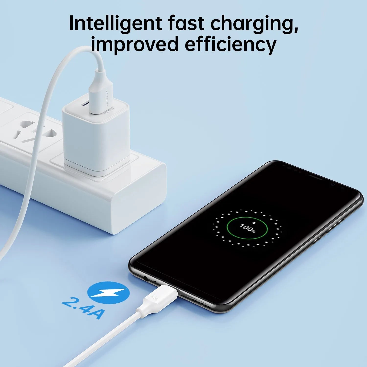 Joyroom 2.4A USB-A to Micro Fast Charging Data Cable 1m | S-UM018A9 Joyroom 2.4A USB-A to Micro Fast Charging Data Cable 1m | S-UM018A9