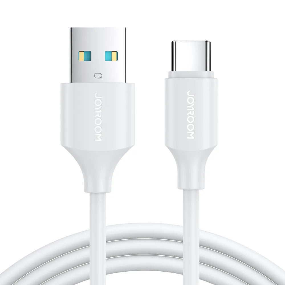 كابل بيانات وشحن سريع USB-A إلى Type-C بطول 2 متر جوي روم | S-UC027A9 كابل بيانات وشحن سريع USB-A إلى Type-C بطول 2 متر جوي روم | S-UC027A9
