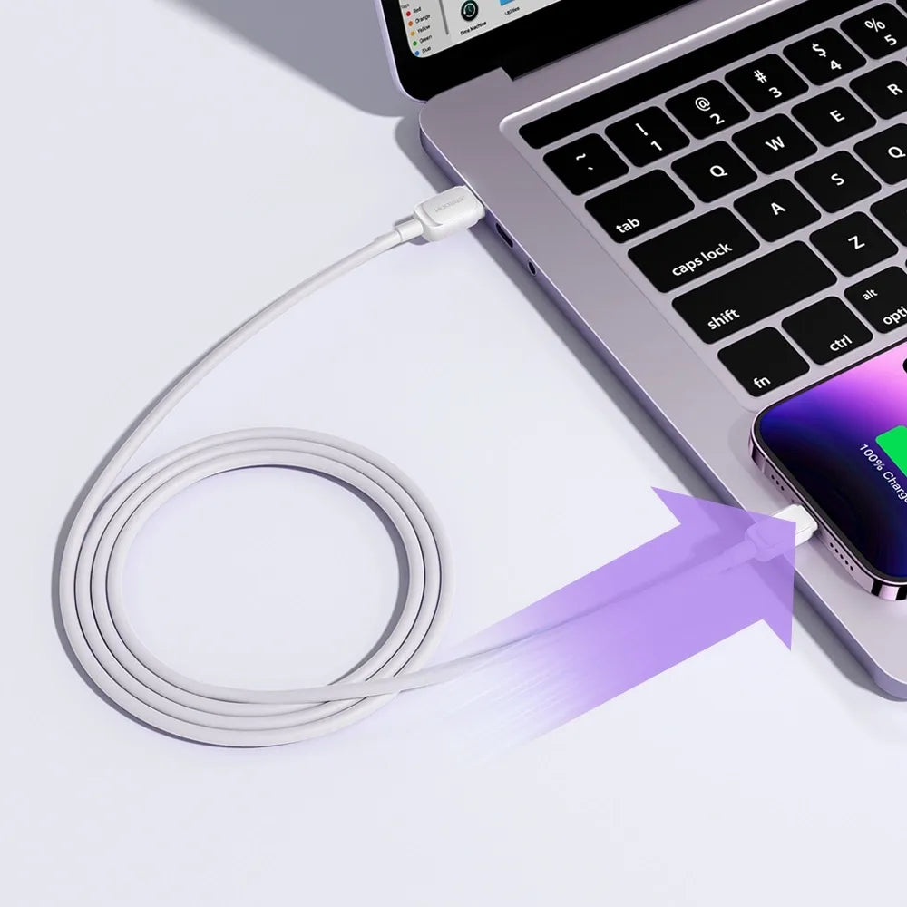 كابل بيانات وشحن سريع 3A من سلسلة MC من USB-A إلى Lightning جوي روم | S-A14 كابل بيانات وشحن سريع 3A من سلسلة MC من USB-A إلى Lightning جوي روم | S-A14
