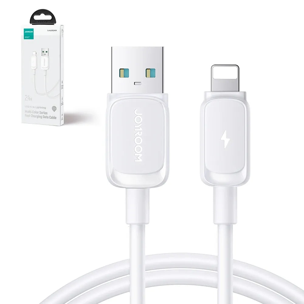 كابل بيانات وشحن سريع 3A من سلسلة MC من USB-A إلى Lightning جوي روم | S-A14 كابل بيانات وشحن سريع 3A من سلسلة MC من USB-A إلى Lightning جوي روم | S-A14