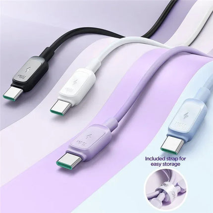 JOYROOM Multi-Color Series 100W Fast Charging USB-C to USB-C Data Cable | S-CC100A14