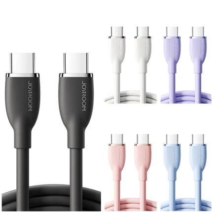 JOYROOM Silicone Fast Charging Data Cable 100W Type-C to Type-C | SA29-CC5