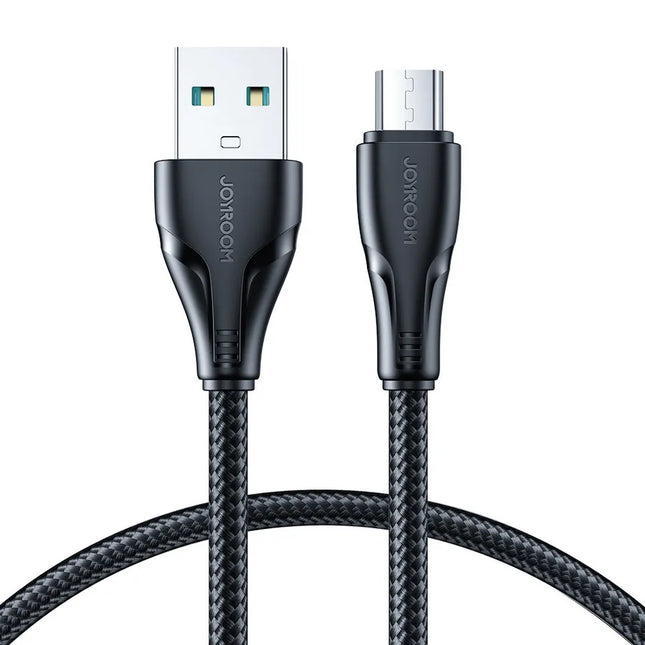 كابل بيانات وشحن سريع 2.4 أمبير مايكرو USB بطول 2 متر جوي روم | S-UM018A11