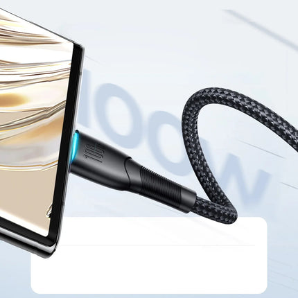 كابل بيانات شحن سريع 100 واط USB-A إلى Type-C جوي روم | SA32-AC6